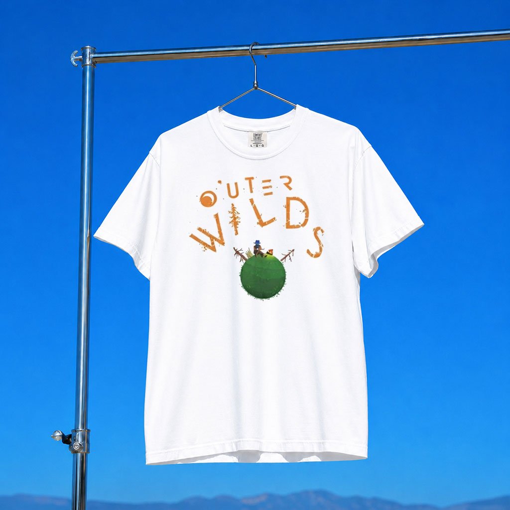 Outer Wilds Merch 2026 Timber Hearth Planet Campfire T-Shirt Gifts For The Game Lover
