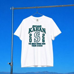 Noah Kahan X Seattle Mariners Merch August 30 31 2026 T-Shirt The Great Divide Tour Merch Gifts