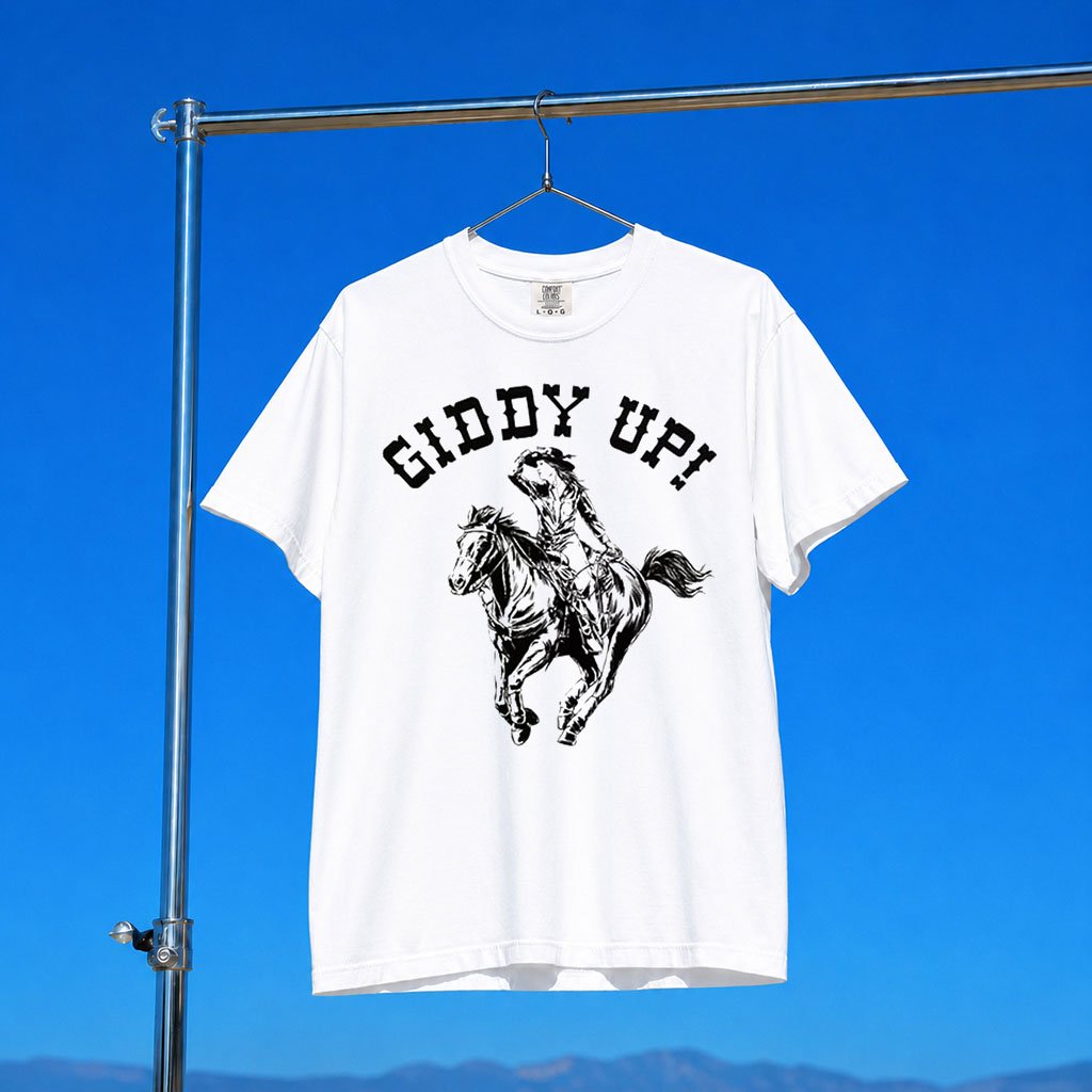 Lainey Wilson X Wrangler Merch 2026 Lainey Wilson X Wrangler Giddy Up T-Shirt Gift For Fans