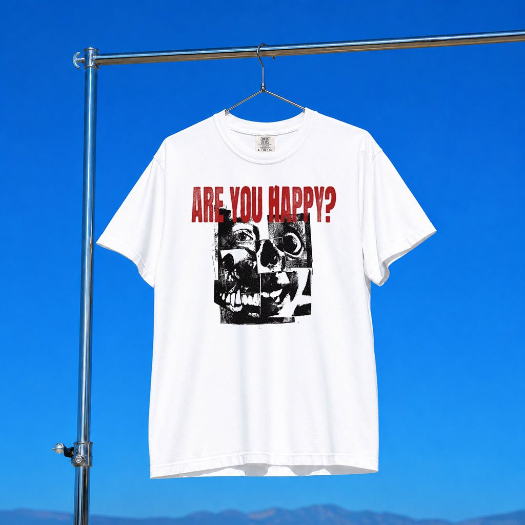 Get A Real Job Kid Merch 2026 Are You Happy White T-Shirt Gift For Brothers