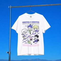 Hunter X Hunter Merch 2026 Hunter X Hunter Chibi Group Grid T-Shirt Cute Gift For Friends