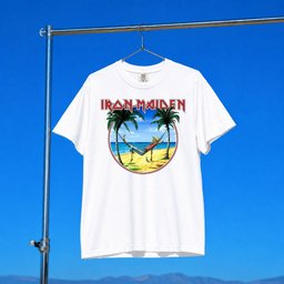 Iron Maiden Merch 2026 Eddie Off Tour T-Shirt White Presents For Music Lovers