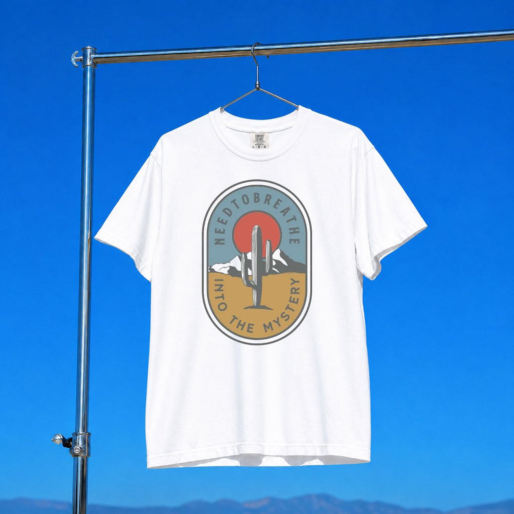 Needtobreathe Merch 2026 Desert Cactus T-Shirt Into The Mystery Shirt Present For Band Fans