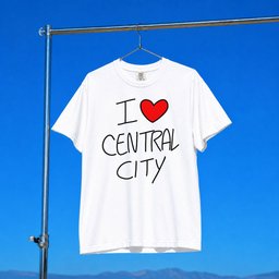 Mashed Merch 2026 I Love Central City T-Shirt White Unique Gift For Brothers