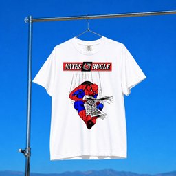ItsbyNate Merch 2026 Nate_s Bugle T-Shirt Spider-Man Merch Gift For Brothers