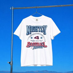 Nightly Merch 2026 Baseball In America T-Shirt Night Love You Shirt Gift For Band Fans