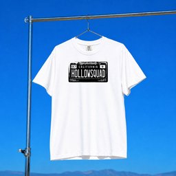 Hollowsquad LA Merch 2026 California Plate T-Shirt Birthday Gift For Husband