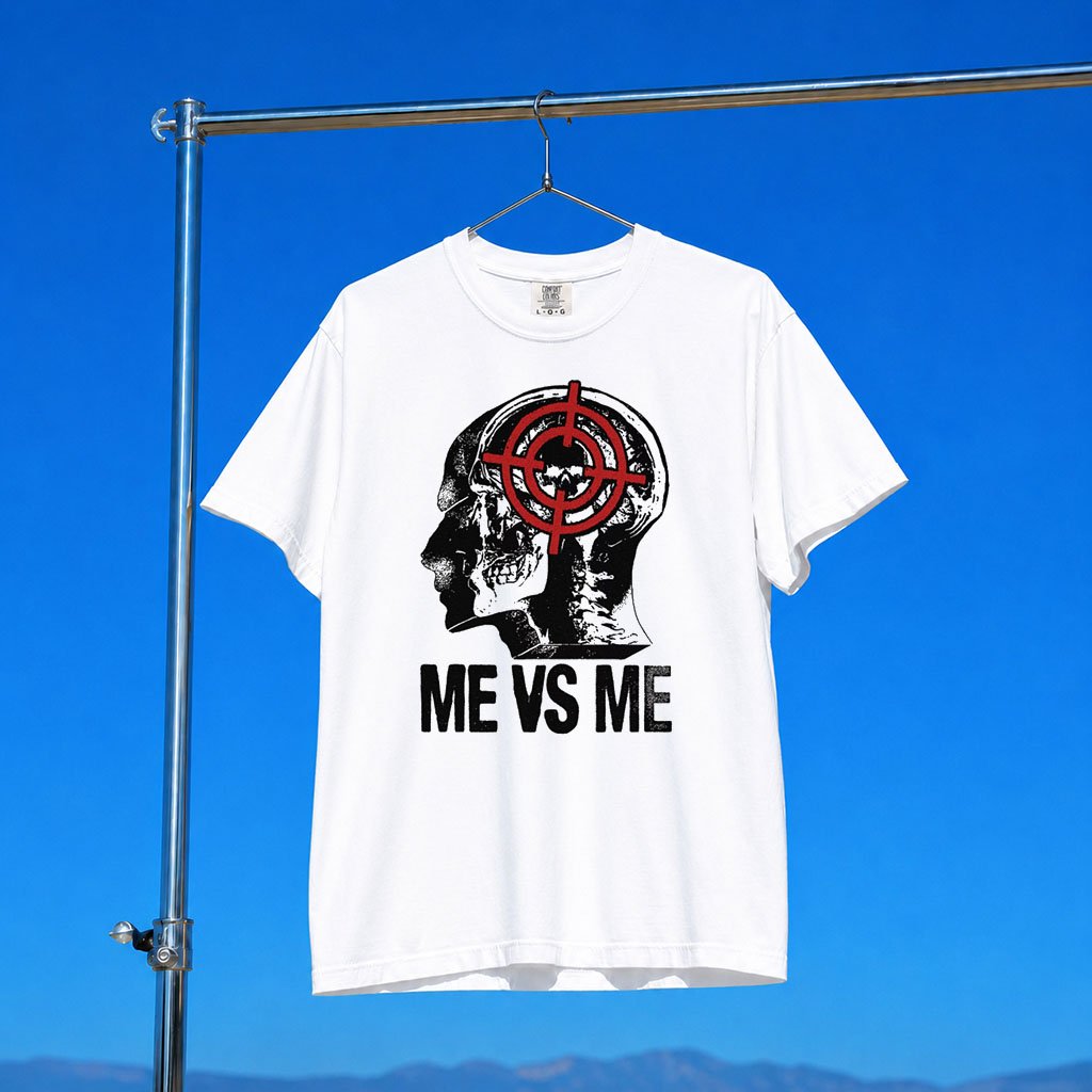 Get A Real Job Kid Merch 2026 Me Vs Me White T-Shirt Good Gifts For Boyfriend