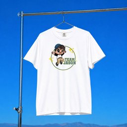 Mainfactor Merch 2026 Team Jason T-Shirt White Chibi Style Shirt Gift For Friends