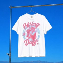 Hilary Duff Merch 2026 Airbrush T-Shirt Hilary Duff Shirt Best Gift For Music Lovers