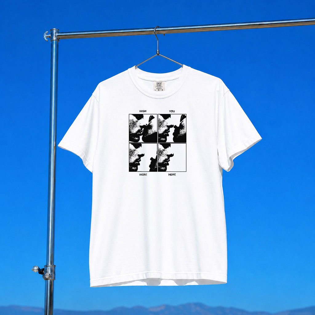 Get A Real Job Kid Merch 2026 Wish You Were Here White T-Shirt Gift For Husband