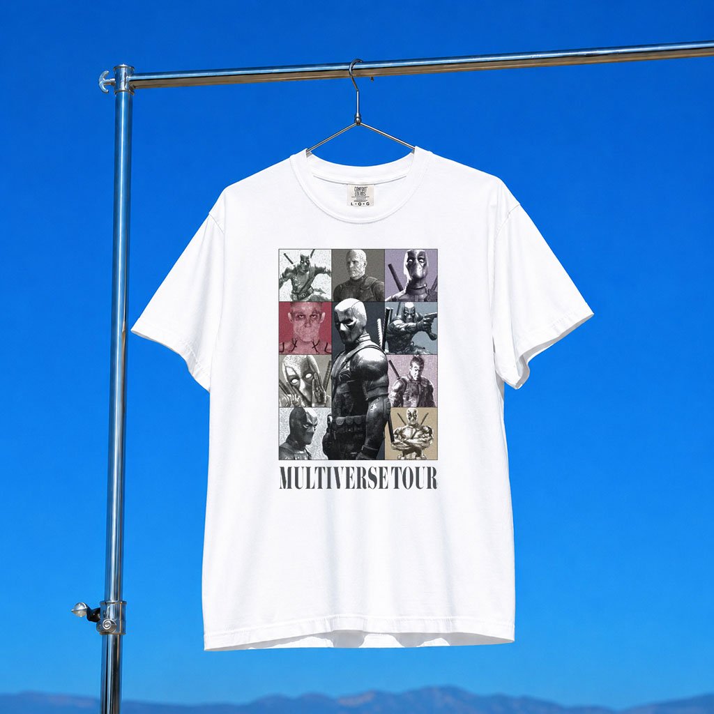 New Rockstars Merch 2026 Multiverse Tour T-Shirt Deadpool Merch Gift For Movie Lovers