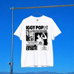 Iggy Pop Merch 2026 News Headline T-Shirt Iggy Pop Shirt Gift For Music Lovers