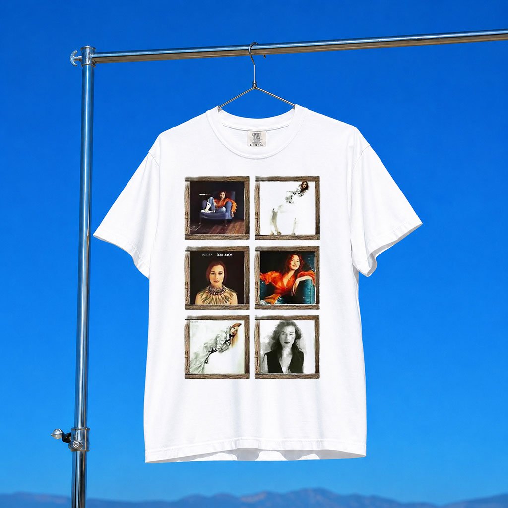 Tori Amos Merch 2026 Tori Amos Frames T-Shirt Unique Gifts For Music Lovers