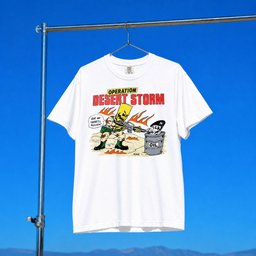 Warren Lotas Merch 2026 Desert Storm T-Shirt White Unique Gift For Brothers