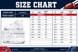 Washington Huskies | Premium NCAA Game Day Mesh AJ4 Shoes TD size chart