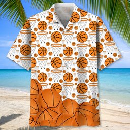 basketball lovers hawaiian shirt