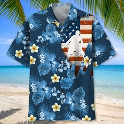 basketball usa tropical hawaiian shirt