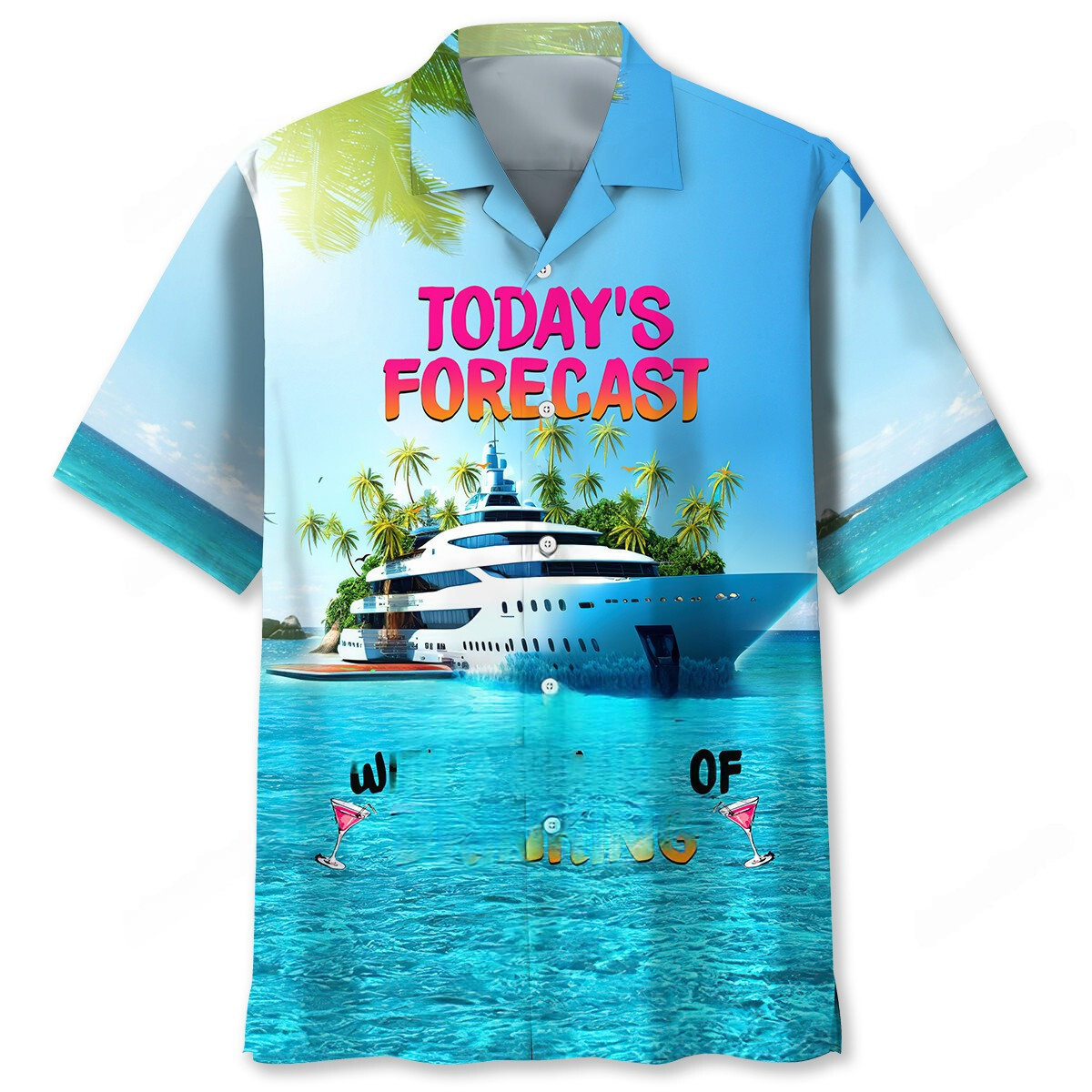 Cruise Forecast Hawaiian Shirt
