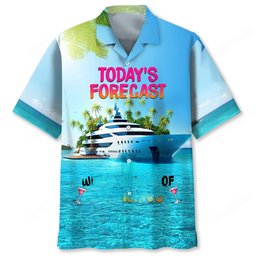 Cruise Forecast Hawaiian Shirt