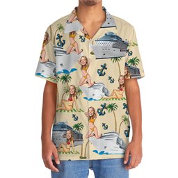 Funny Wife Face Custom Hawaiian Shirt For Husband