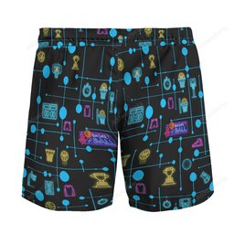 Basketball Set Neon beach hawaiian shorts