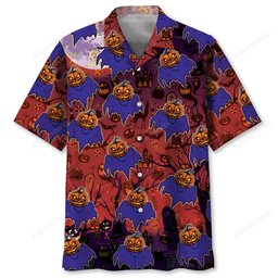 Boo Pumpkin Hawaiian Shirt