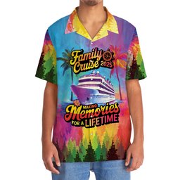 Family Cruise 2025 Making Memories For A Lifetime Hawaiian Shirt