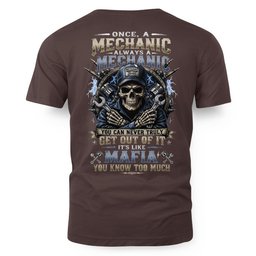 Always A Mechanic - Skull T-Shirt Hoodie & More