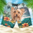 Yorkshire Terrier - 3D Men's Beach Short