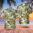 Afghan Hound - Tropical Pattern Hawaiian Shirt
