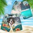 Greater Swiss Mountain Dog - 3D Men's Beach Short