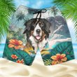 Greater Swiss Mountain Dog - 3D Men's Beach Short