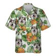 Alaskan Malamute - Tropical Pattern Hawaiian Shirt