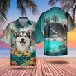 Alaskan Malamute - 3D Tropical Hawaiian Shirt