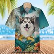 Alaskan Malamute - 3D Tropical Hawaiian Shirt