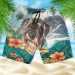 Standard Schnauzer - 3D Men's Beach Short