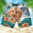 Cockapoo - 3D Men's Beach Short