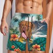 Dogue de Bordeaux - 3D Men's Beach Short