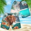 Vizsla - 3D Men's Beach Short