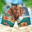 Vizsla - 3D Men's Beach Short