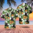 American Bully AI - Tropical Pattern Hawaiian Shirt