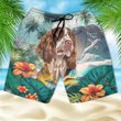 English Springer Spaniel - 3D Men's Beach Short