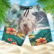 Old English Sheepdog - 3D Men's Beach Short