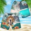 Beagle - 3D Men's Beach Short