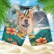 Carolina Dog - 3D Men's Beach Short