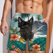 Scottish Terrier - 3D Men's Beach Short