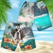 Saint Bernard - 3D Men's Beach Short