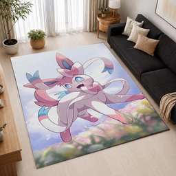 Sylveon Pokemon 4 Area Rug - Pokemon Floor Mat 2