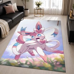 Sylveon Pokemon 4 Area Rug - Pokemon Floor Mat
